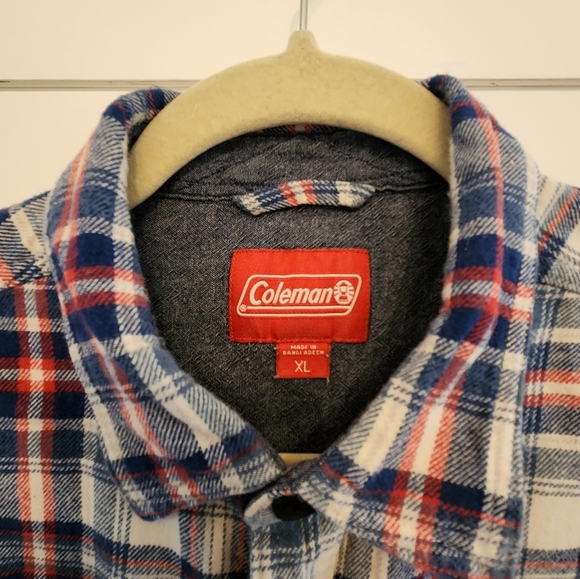 Coleman XL Flannel Shirt - Picture 4 of 4